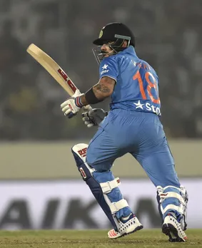 Virat Kohli made a match-winning 49, India v Pakistan, Asia Cup, Mirpur, February 27, 2016