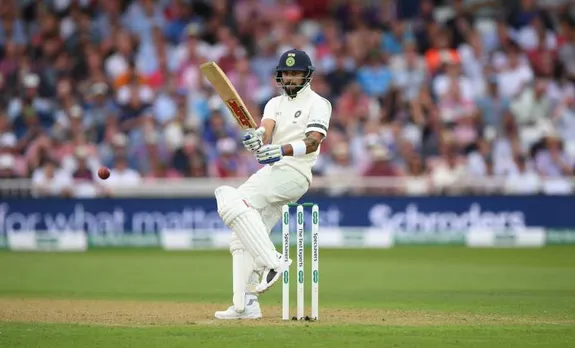 Virat Kohli swivels to pull one, England v India, 3rd Test, Trent Bridge, 1st day, August 18, 2018