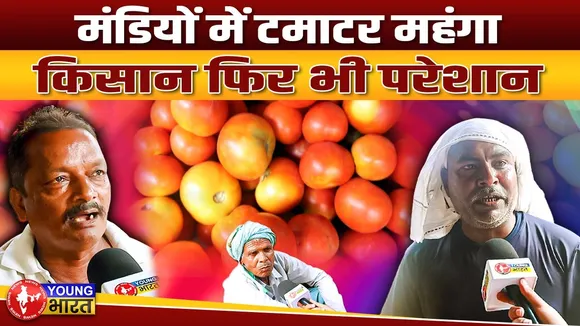 टमाटर पर महंगाई की मार, किसान फिर भी है परेशान