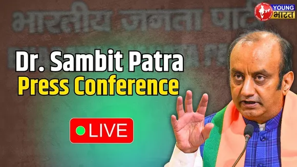 LIVE: Dr. Sudhanshu Trivedi addresses press conference | BJP | YOUNG Bharat News