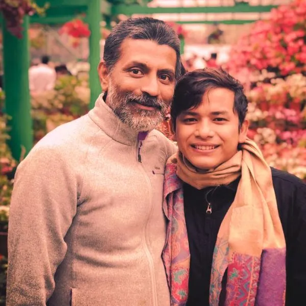Gay couple Aditya and Kaushik