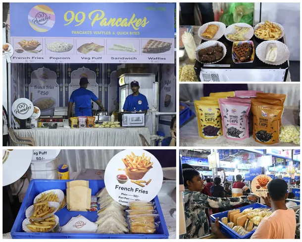 99 Pancake Collage