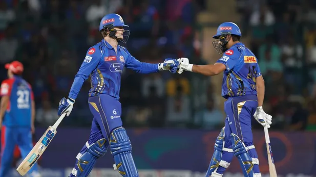 Rohit Sharma and Ryan Rickelton