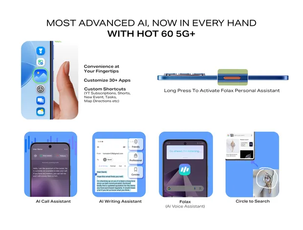 Infinix HOT 60 AI Asset