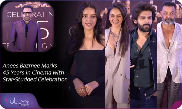 Anees Bazmee Marks 45 Years in Cinema with Star-Studded Celebration