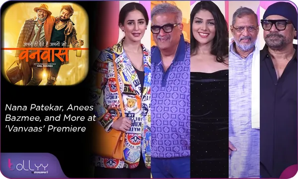 Nana Patekar, Anees Bazmee, and More at 'Vanvaas' Premiere