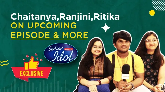 Indian Idol 15- Ritika, Ranjini, and Chaitnya