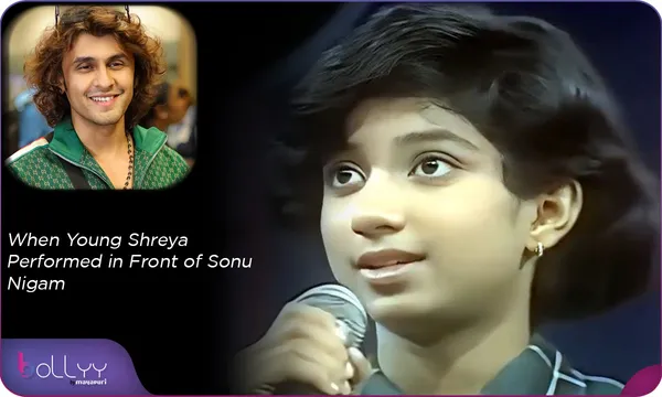 When Young Shreya Performed in Front of Sonu Nigam