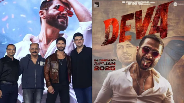 "There is a 'Deva' in all of us, our movie reflects Mumbai-madness," reveals Shahid Kapoor at  fan-tastic 'Deva' teaser launch by Chaitanya Padukone