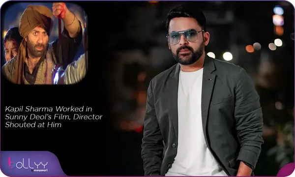 Kapil Sharma Worked in Sunny Deol’s Film, Director Shouted at Him