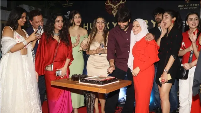 Vivian Dsena Celebrates with Wife Noorani Ali, Stars Attend the Party