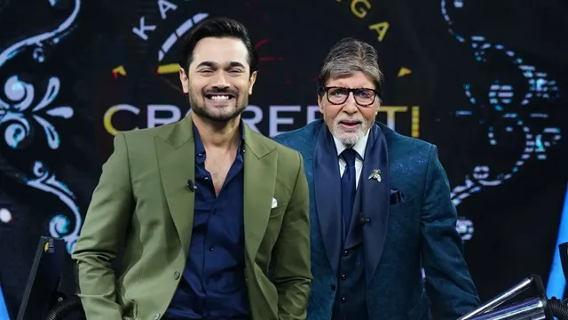 Bhuvan Bam KBC BTS: Bhuvan Shares BTS Stills with Amitabh Bachchan from Kaun Banega Crorepati Shoot