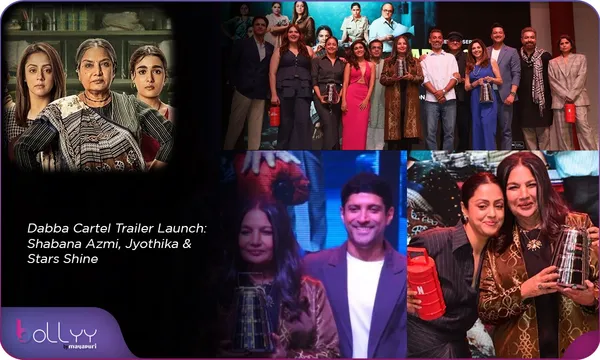 Dabba Cartel Trailer Launch: Shabana Azmi, Jyothika & Stars Shine