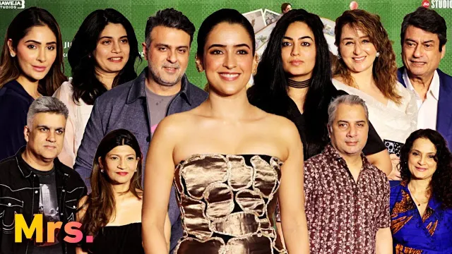 'Mrs' Movie Grand Success Party: Sanya Malhotra’s ‘Mrs’ Celebrates 250M Views on Zee5 with a Glamorous Success Party