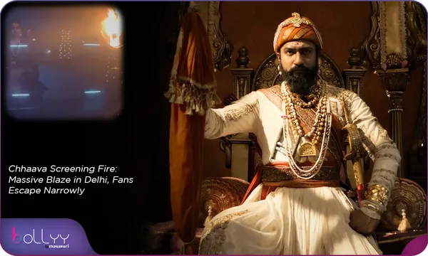 Chhaava Screening Fire: Massive Blaze in Delhi, Fans Escape Narrowly