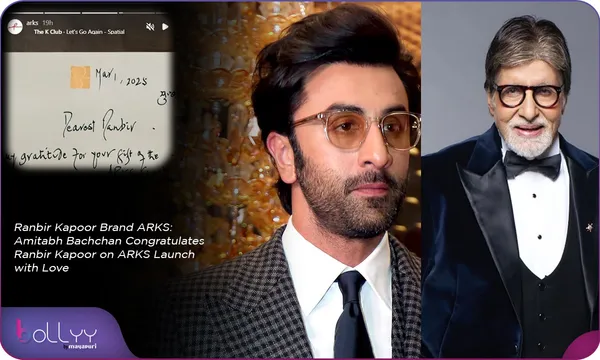 Ranbir Kapoor Brand ARKS: Amitabh Bachchan Congratulates Ranbir Kapoor on ARKS Launch with Love