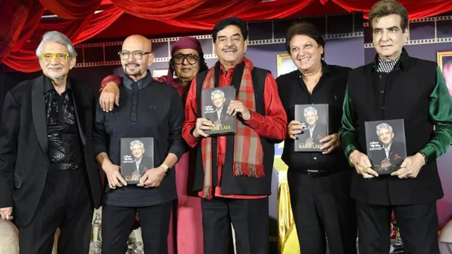 Black-allure, nostalgia and vibes of divinity marks showman Rajan Lall's book 'I Did It My Way' launched by  Shatrughan Sinha along with  Jeetendra, Rakesh Roshan, Ranjeet, Shashi Ranjan ! by Chaitanya Padukone