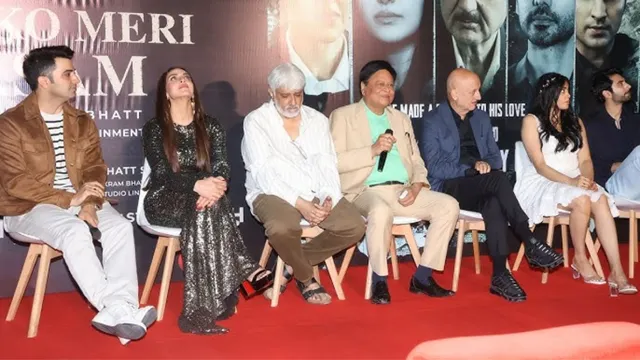 What 'daraavni dhamkee' did Anupam Kher give to director Vikram Bhatt at  emotional thriller 'Tumko Meri Kasam' trailer launch starring Adah Sharma, Ishwak and Esha Deol ? by Chaitanya Padukone