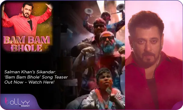 Salman Khan’s Sikandar: ‘Bam Bam Bhole’ Song Teaser Out Now – Watch Here!