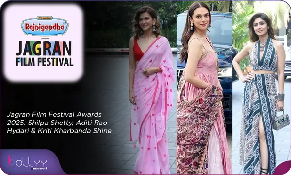 Jagran Film Festival Awards 2025: Shilpa Shetty, Aditi Rao Hydari & Kriti Kharbanda Shine