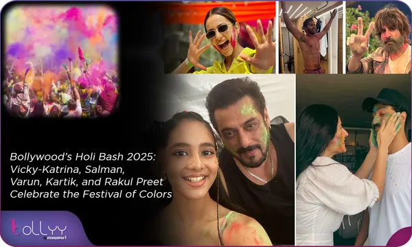 Bollywood’s Holi Bash 2025: Vicky-Katrina, Salman, Varun, Kartik, and Rakul Preet Celebrate the Festival of Colors