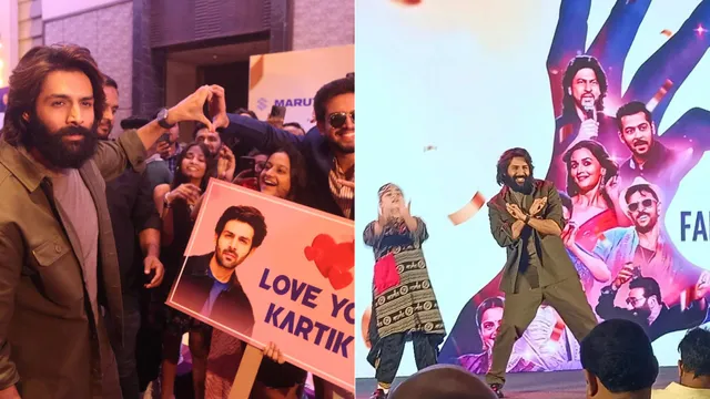 "Fans are my biggest motivation", declares Kartik Aaryan as he flags off Zee Cine Awards'25 with FAN-tertainment theme  in presence of Tamannah, Vaani and Jacqueline by Chaitanya Padukone