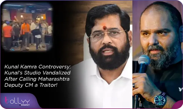 Kunal Kamra Controversy: Kunal’s Studio Vandalized After Calling Maharashtra Deputy CM a Traitor!