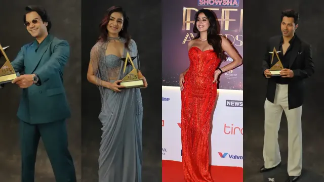News18 Showsha Reel Awards 2025: Janhvi, Samantha & Madhurima Tuli Dazzle