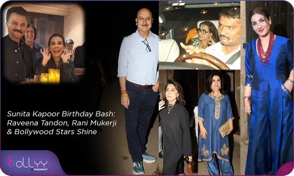 Sunita Kapoor Birthday Bash: Raveena Tandon, Rani Mukerji & Bollywood Stars Shine