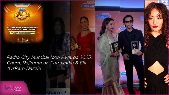 Radio City Mumbai Icon Awards 2025: Chum, Rajkummar, Patralekha & Elli AvrRam Dazzle