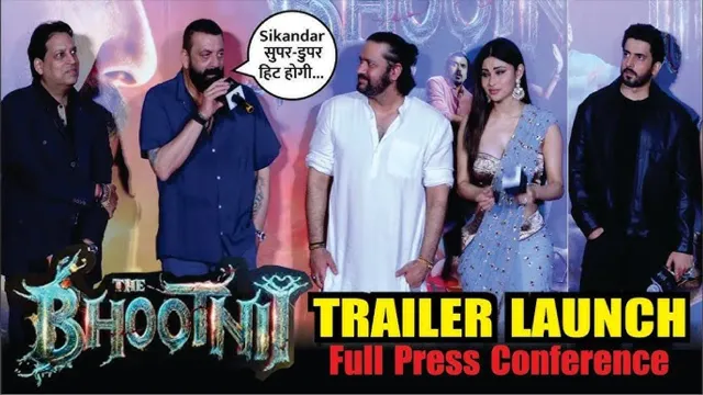 Jab dil 'young' rehta hai--toh age matter 'nahi' karta," insists hero Sanjay Dutt at ghostbuster-blockbuster The Bhootnii' terrific trailer launch ! by Chaitanya Padukone