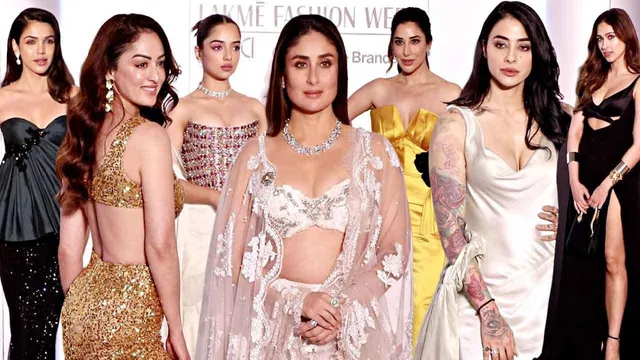 Kareena Kapoor, Pashmina Roshan Dazzle in Bold Avatars at Lakmé Fashion Week 2025 Finale