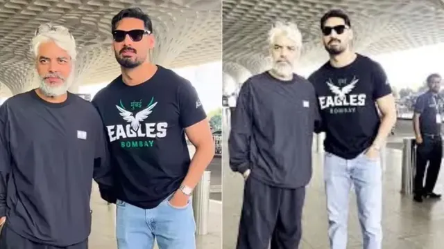 Border 2 actor Ahan Shetty spotted with Shaad Ali, is something cooking?