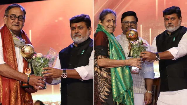 Mahesh Manjrekar, Anup Jalota, Divyanka Tripathi, Vindu Dara Singh, Ruhan Kapoor honoured with prestigious ITSF Awards 2025 by Chaitanya Padukone