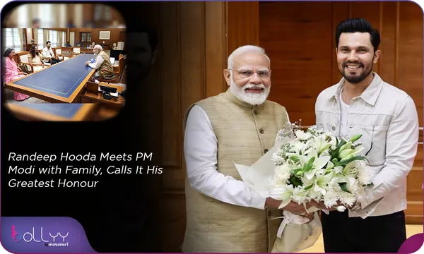 Randeep Hooda Meets PM Modi with Family, Calls It His Greatest Honour