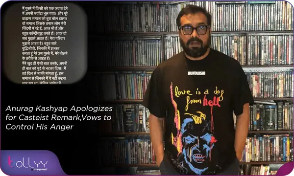 Anurag Kashyap Apologizes for Casteist Remark, Vows to Control His Anger