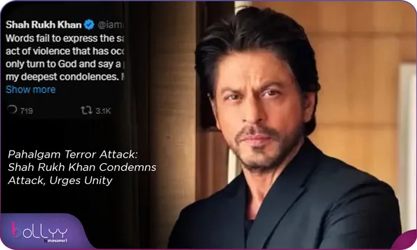 Pahalgam Terror Attack: Shah Rukh Khan Condemns Attack, Urges Unity