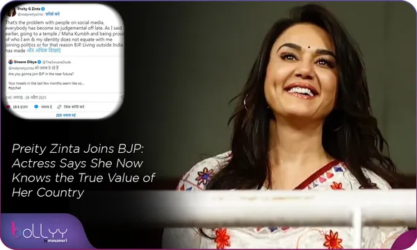 Preity Zinta Joins BJP: Actress Says She Now Knows the True Value of Her Country