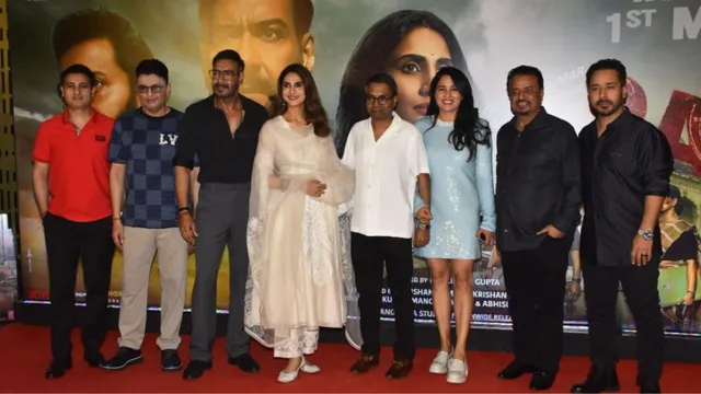 Raid 2 Screening: Ajay Devgn, Vaani Kapoor & Celebs Turn Heads with Style