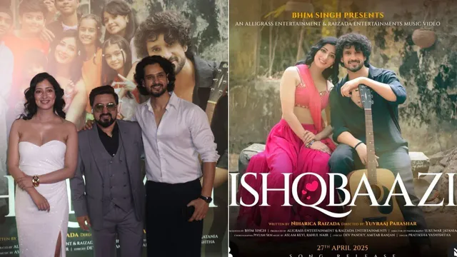 'Dilon-ki-dhadkan' Niharica Raizada launches album 'Ishqbaazi'--tribute to legend O.P. Nayyar-saab thru Raizada and Alligrass Entertainments by Chaitanya Padukone