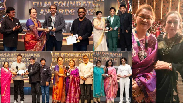 Music-biz celebs awardees Anu Malik, Udit Narayan, Sonu Nigam, Shaan, Purnima, Anupama and RK star-heroine Mandakini make Dadasaheb Phalke Film Foundation Awards 2025 a 'super-success' event! by Chaitanya Padukone