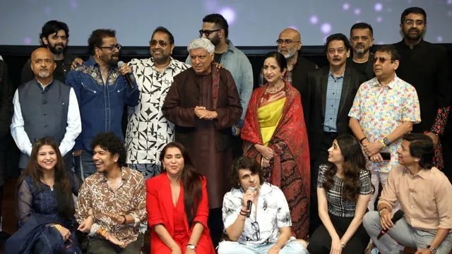 Javed Akhtar, Shankar Mahadevan, Sonu Nigam, Prasoon Joshi, Sherley Singh and others launched "Goongoonalo" - India's first "for-the-artiste,by-the-artiste-owned Cultural App"! by Chaitanya Padukone