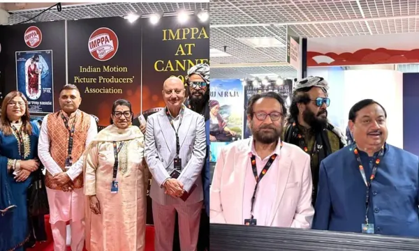 IMPPA stall at Cannes inaugurated: Mr. Shekhar Kapur and Mr. Anupam Kher Inaugurate IMPPA Stall at the 78th Cannes Film Festival 2025