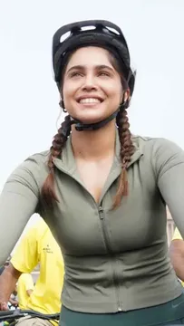 Sharvari Named Young Fit India Icon at ‘Sundays on Cycle’ by Sports Ministry