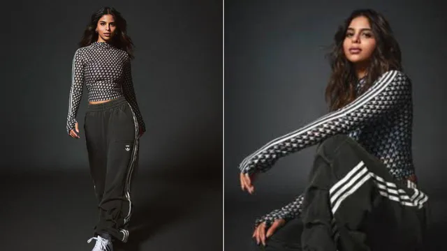 Suhana Khan's Adidas India Pics Win Praise from Shah Rukh Khan on Social Media
