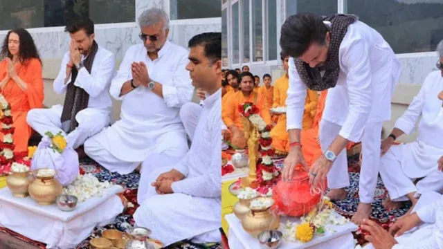 Anil Kapoor Immerses Mother Nirmal’s Ashes in Ganga, Shares Emotional Tribute Note