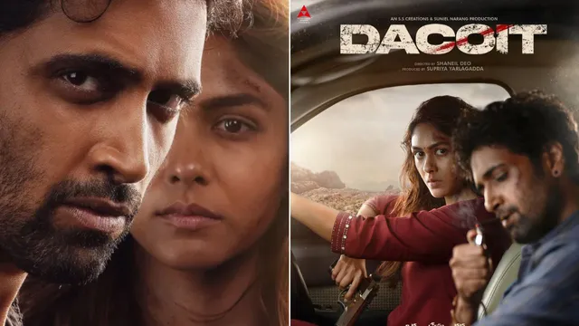 Superhero Adivi Sesh in love with Mrunal Thakur in the film Dacoit?