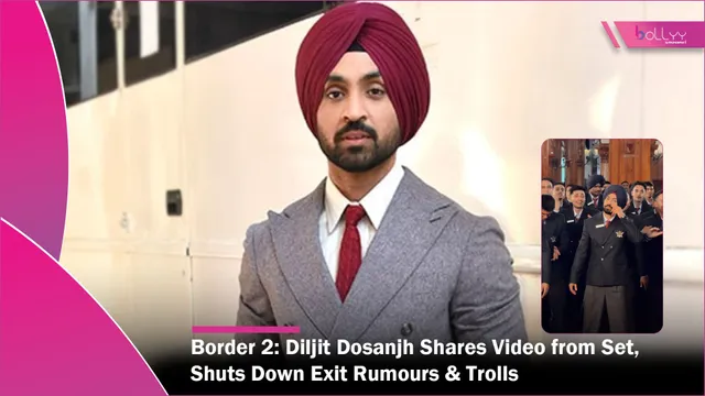 film Border 2: Diljit Dosanjh Shares Video from Set, Shuts Down Exit Rumours & Trolls