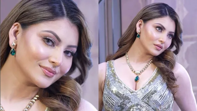 Urvashi Rautela Stuns in Gold-Plated Gown Worth ₹5 Lakhs, Turns Heads Again