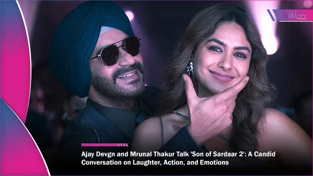 Ajay Devgn and Mrunal Thakur Talk 'Son of Sardaar 2': A Candid Conversation on Laughter, Action, and Emotions